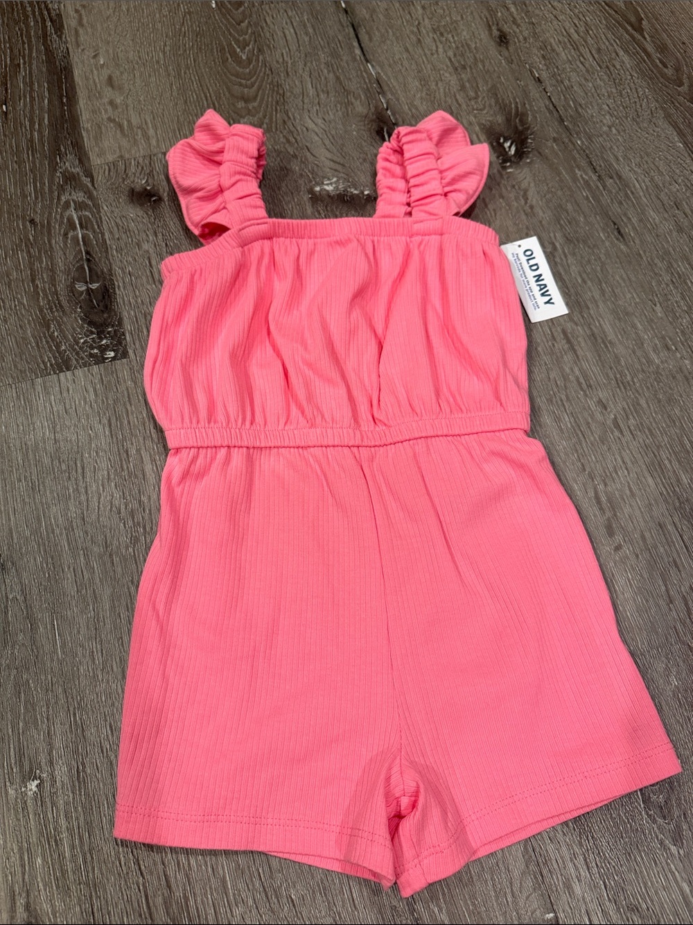 Toddler Girl Pink Romper